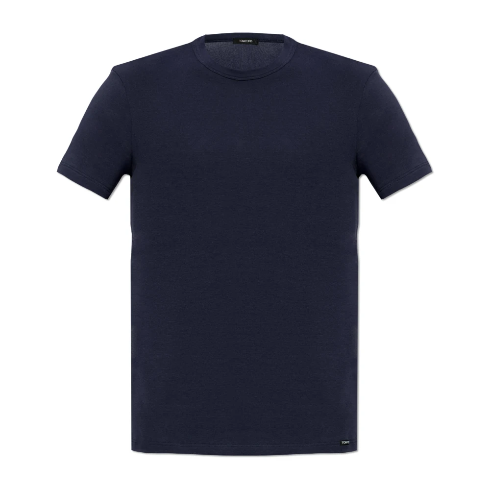 Tom Ford Hombre Azul Camisetas, Talla: S