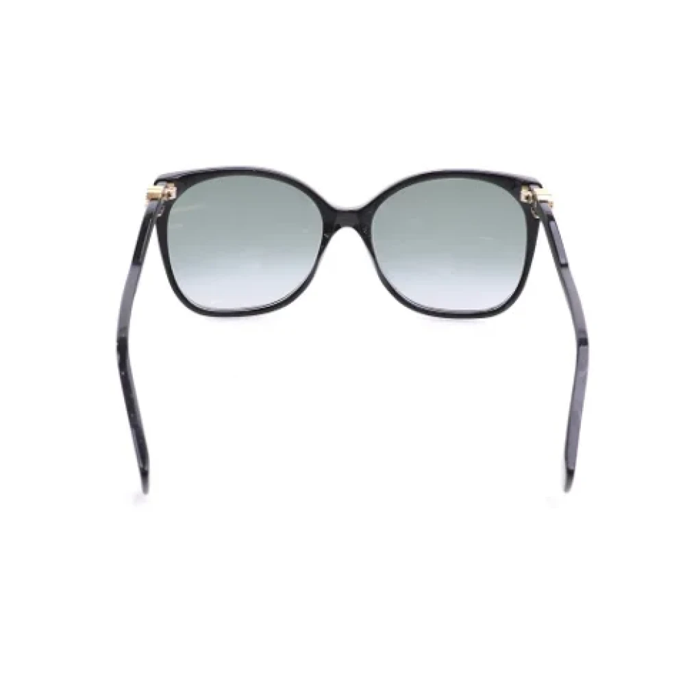 Gucci Vintage Pre-owned Plastic sunglasses Black Dames