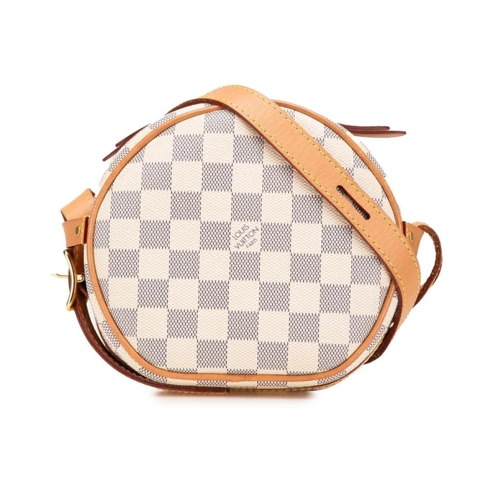 Louis Vuitton Vintage Women's White Pre-Owned Pochette Accessories Crossbody