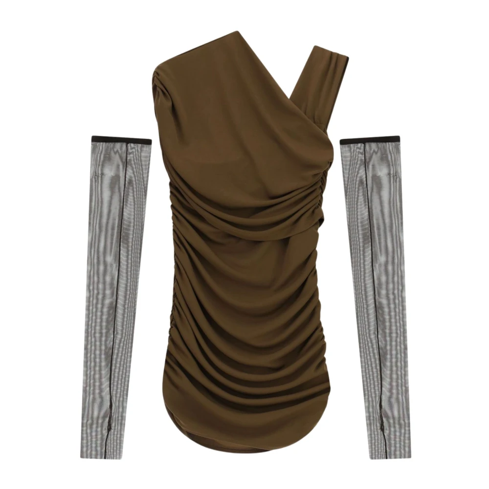 Imperial Brown Abito - Female - Party Dresses - M - Dresses