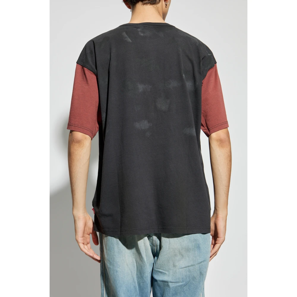 Diesel T-shirt T-Boxt-Q4 Multicolor Heren