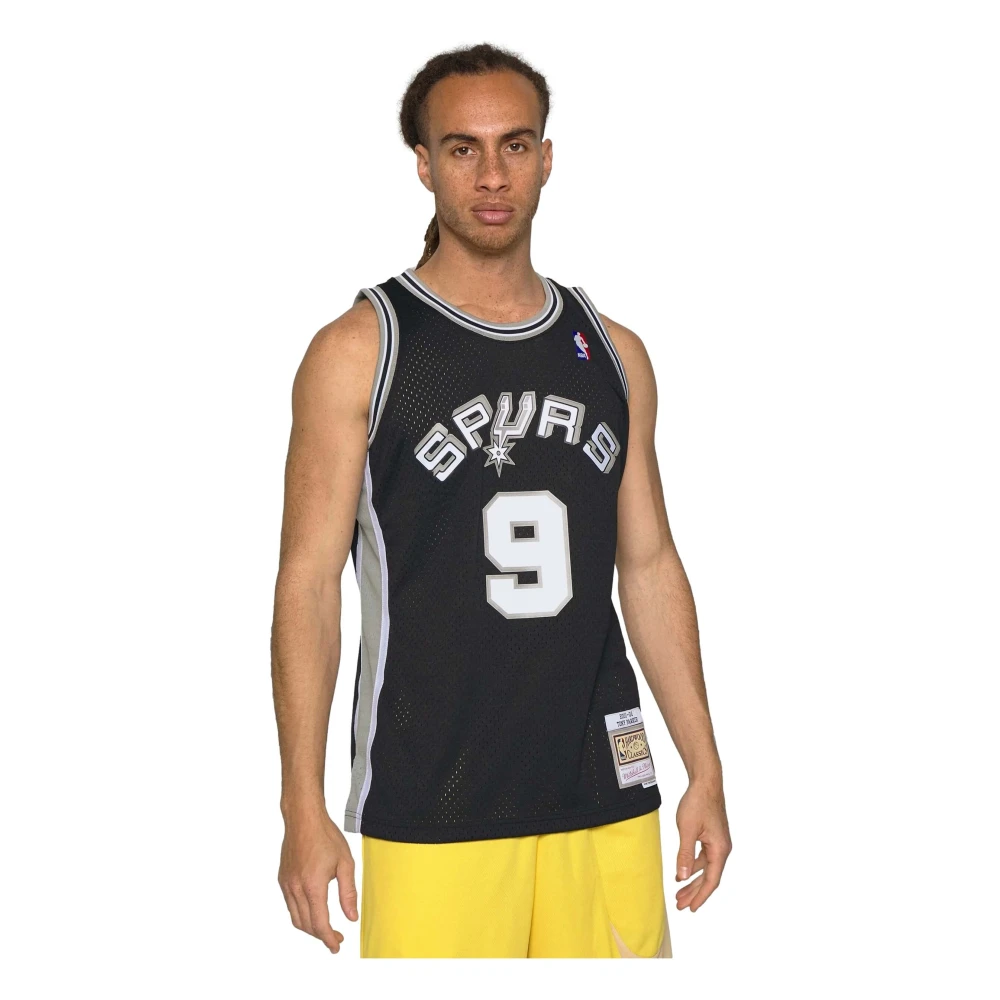 Mitchell & Ness SA Spurs-Tony Parker Tank Top Black Heren