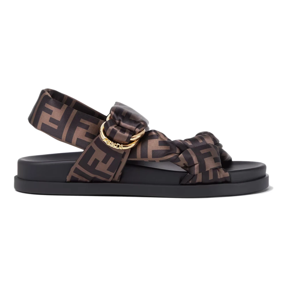 Fendi Damen Braun Schuhe, 40 Eugröße: