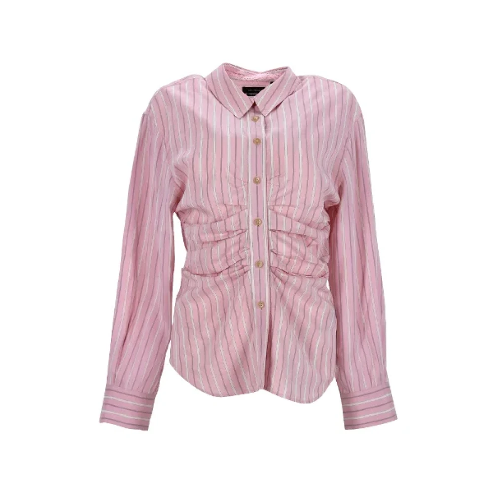 Isabel Marant Pre-owned Silk tops Pink Dames