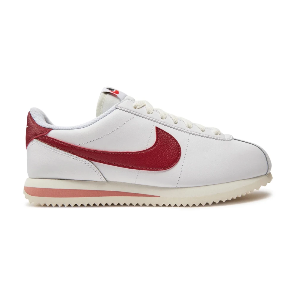 Nike Women's Red Cedar Sneakers Stylish Logo Rubber