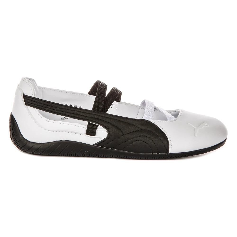 Puma Women's White Sc Ballet Leather - Outdoor Shoes - 5 Uk - Sport