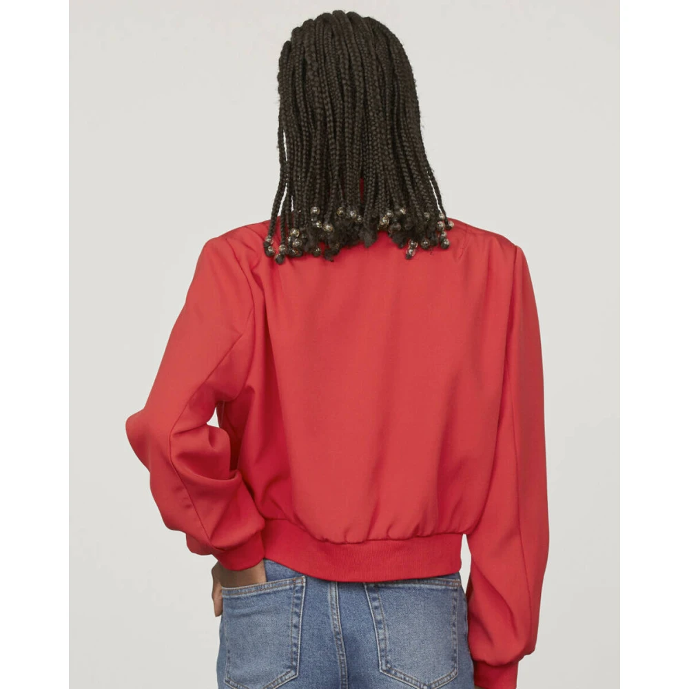 Sisters Point Elegant Blazer Garwin-Ja Red Dames