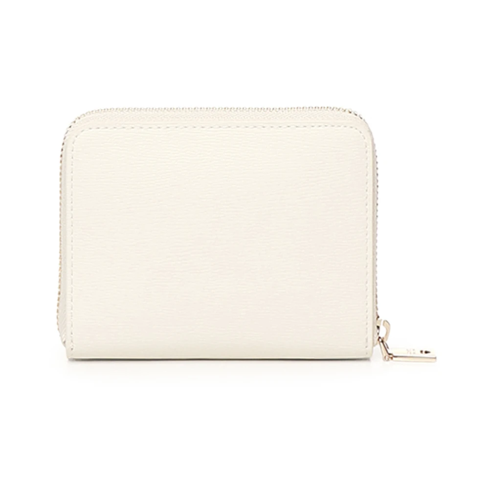 Love Moschino Witte Portemonnee met Ritssluiting White Dames