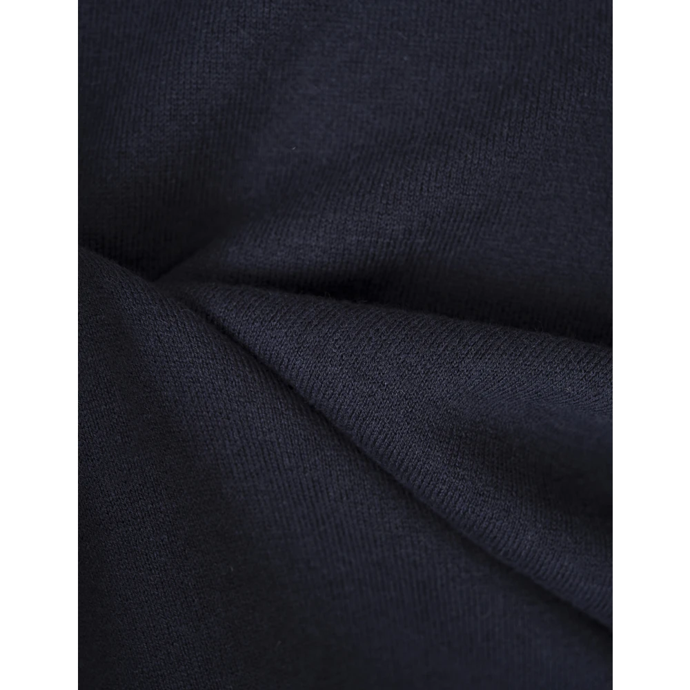 Hugo Boss Blauwe wollen trui met ronde hals Blue Heren