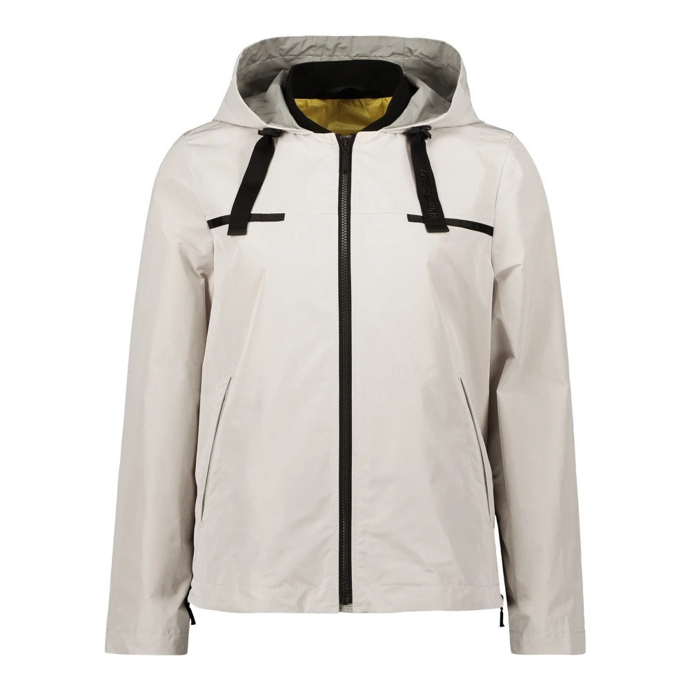 Amber & June Zomerjas met capuchon en stijl Beige Dames