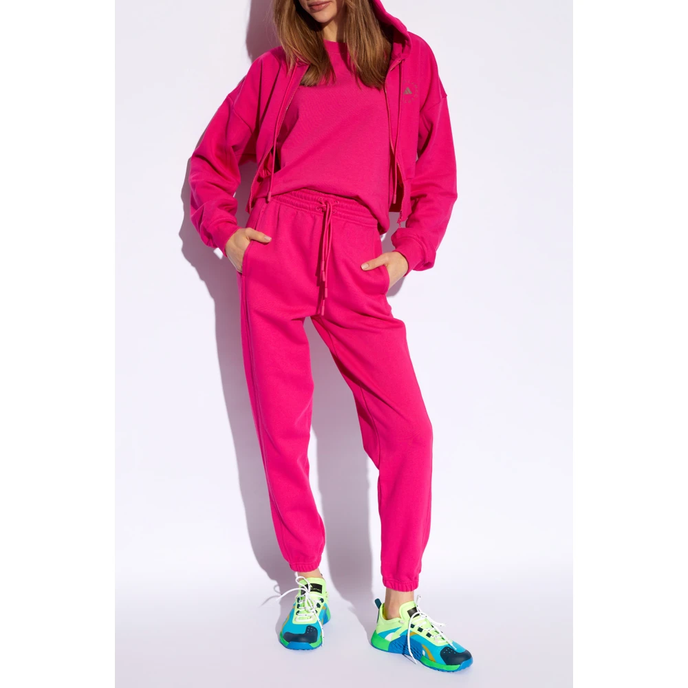 adidas by stella mccartney Sweatpants met logo Pink Dames