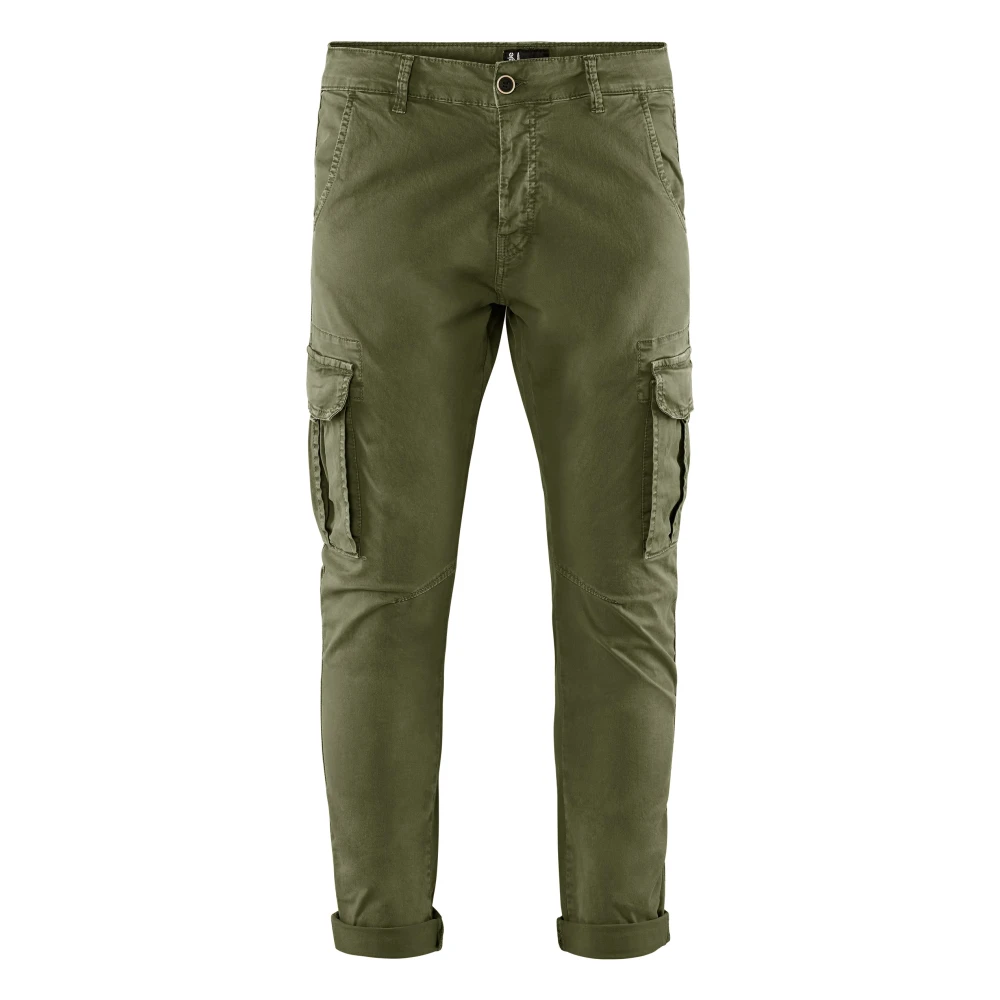 Bomboogie Hombre Verde Pantalones, Talla: W33