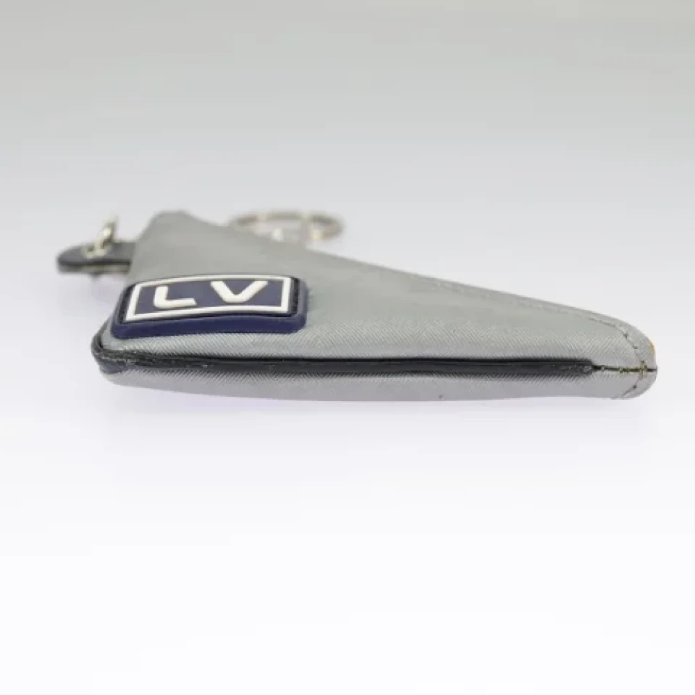 Louis Vuitton Vintage Pre-owned Canvas key-holders Gray Dames