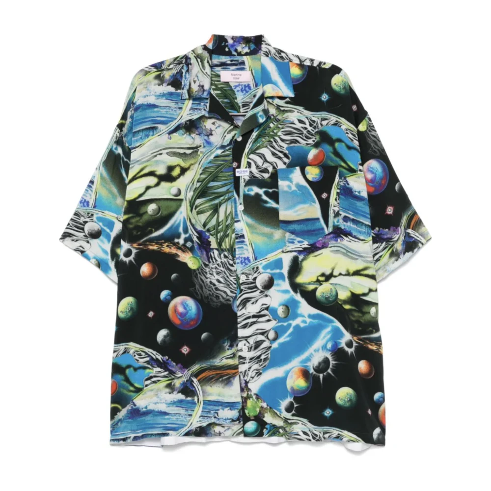 Martine Rose Hawaiiaans overhemd in boxstijl Multicolor Heren