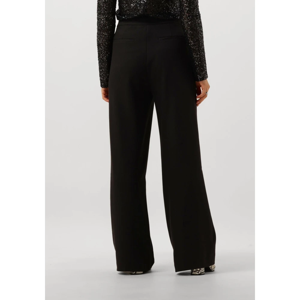 Notre-v Zwarte elegante broek Black Dames