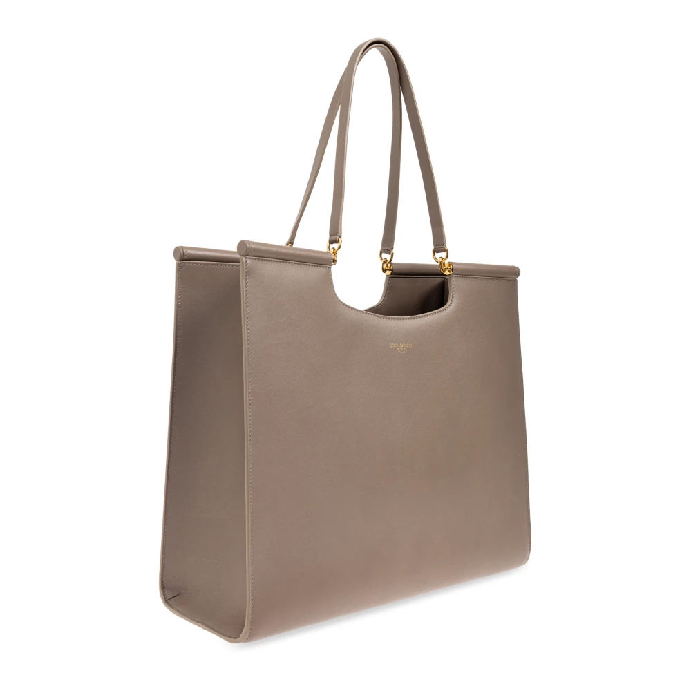 Dolce & Gabbana Handtas Sicily Beige Dames