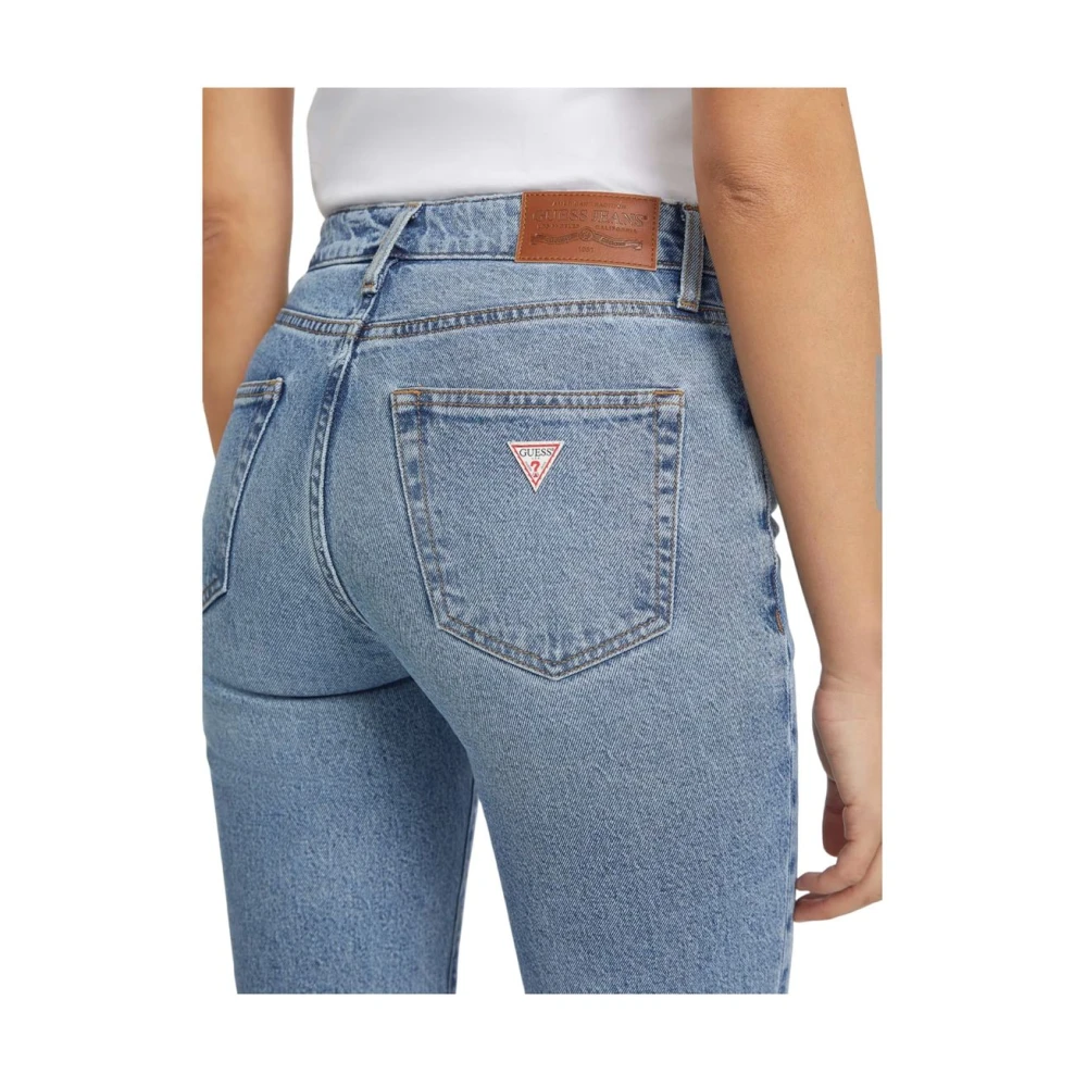 Guess Klassieke Straight Fit Denim Jeans Blue Dames