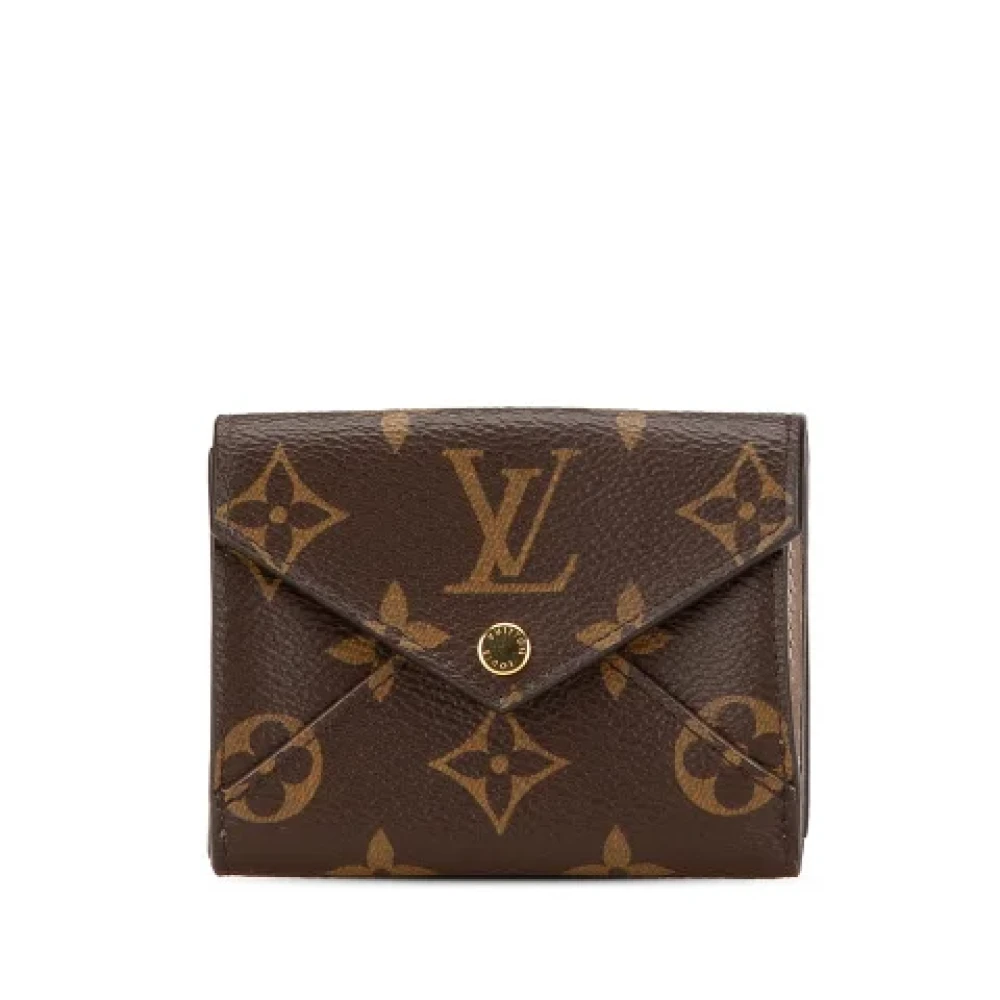 Louis Vuitton Vintage Pre-owned Canvas wallets Brown Dames