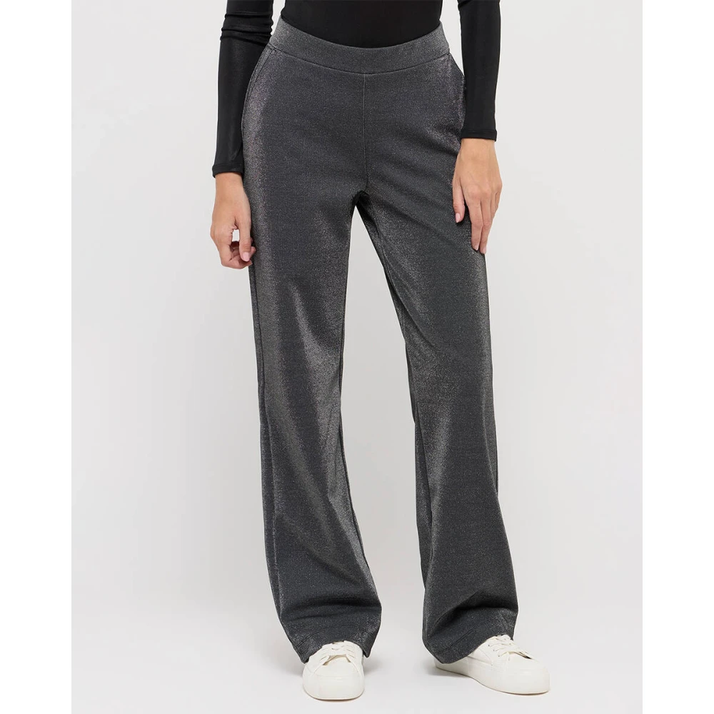 Angels LIZ Easy Stijlvolle Denim Broek Gray Dames