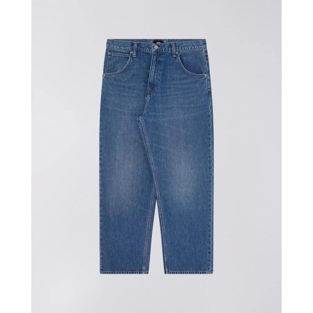 Edwin Straight Jeans Blue Heren