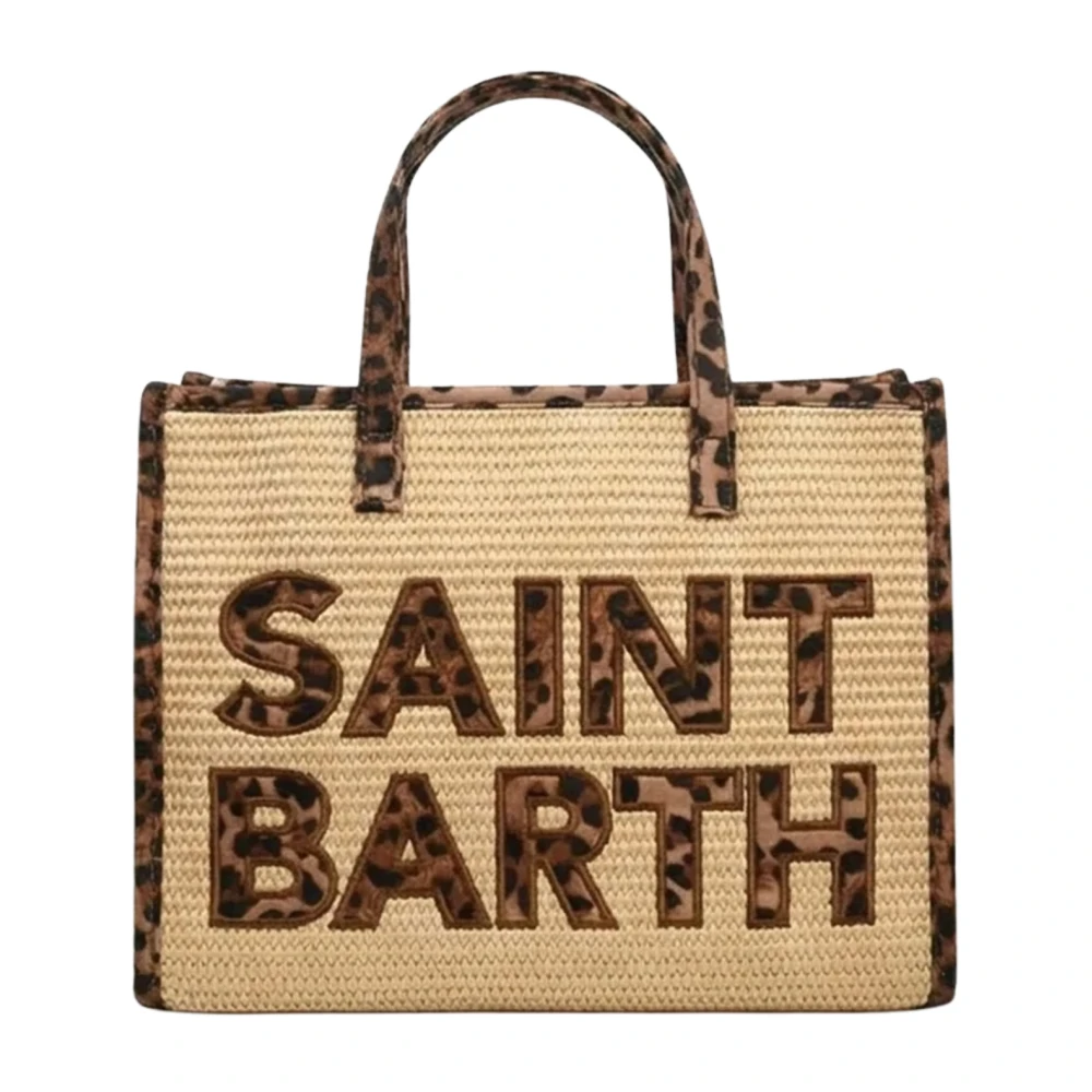 Saint Barth Women's Beige Vivian Medium - Shopping Bags - One Size - Bags