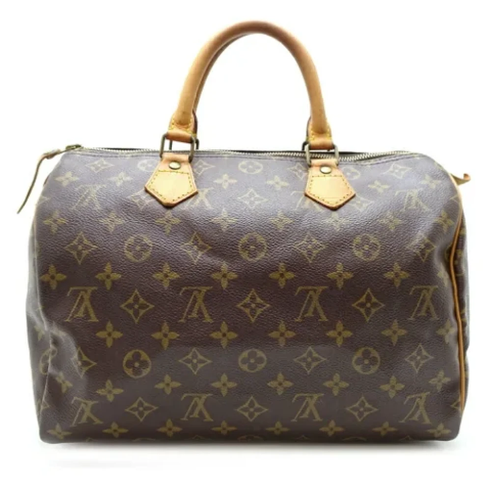 Louis Vuitton Vintage Pre-owned Canvas handbags Brown Dames
