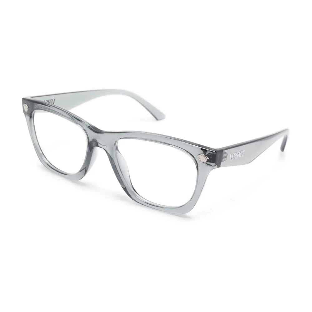 Versace Uomo Grigio Montatura Per Occhiali