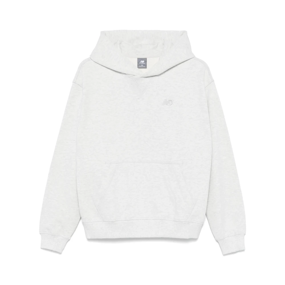 New Balance Grijze Klassieke Hoodie Gray Dames