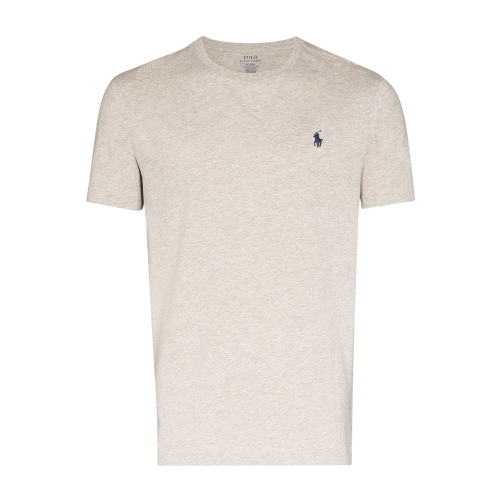 Ralph Lauren Grå Polo Pony Broderad T-shirt Gray, Herr