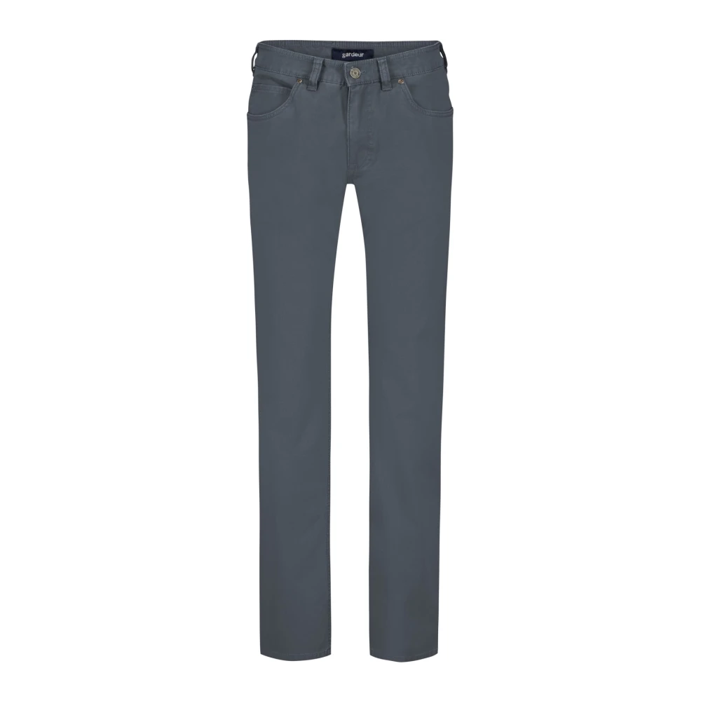 Gardeur heren pantalon Bill blauwgrijs