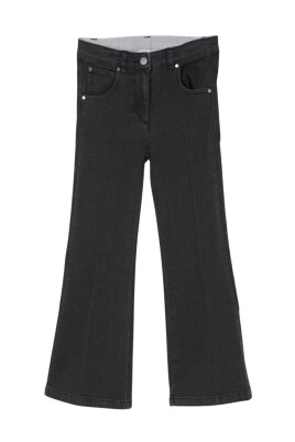 svart-flare-barn-jeans
