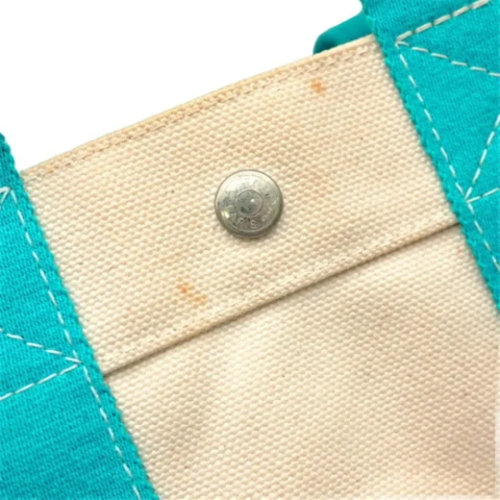 Hermès Vintage Pre-owned Fabric handbags Beige Dames