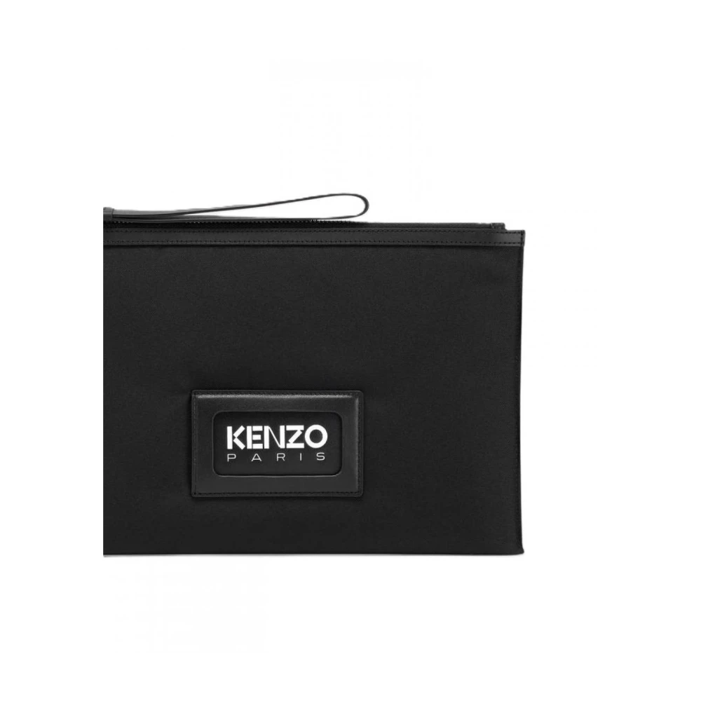 Kenzo Polyester Tassen Black Heren