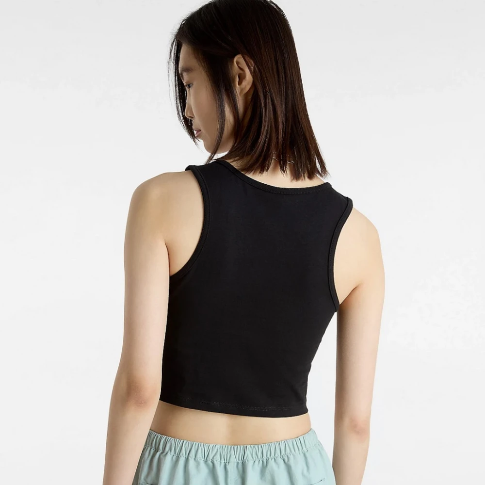 Vans Staple Fitted Shirts Black Dames