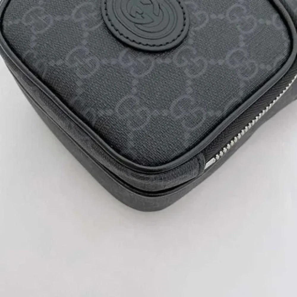 Gucci Vintage Pre-owned Leather gucci-bags Black Dames