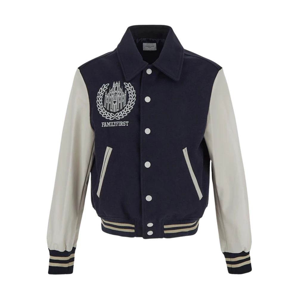 Family First College Varsity Jack Polyester Blue Heren
