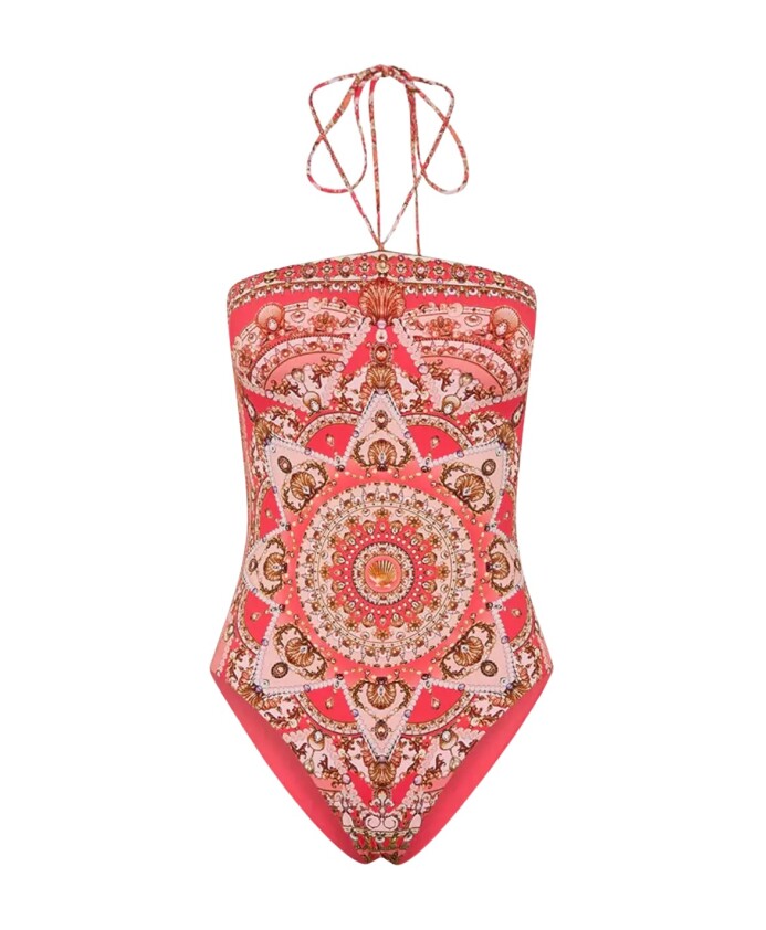 koraal-bandeau-badpak-met-halter-tie
