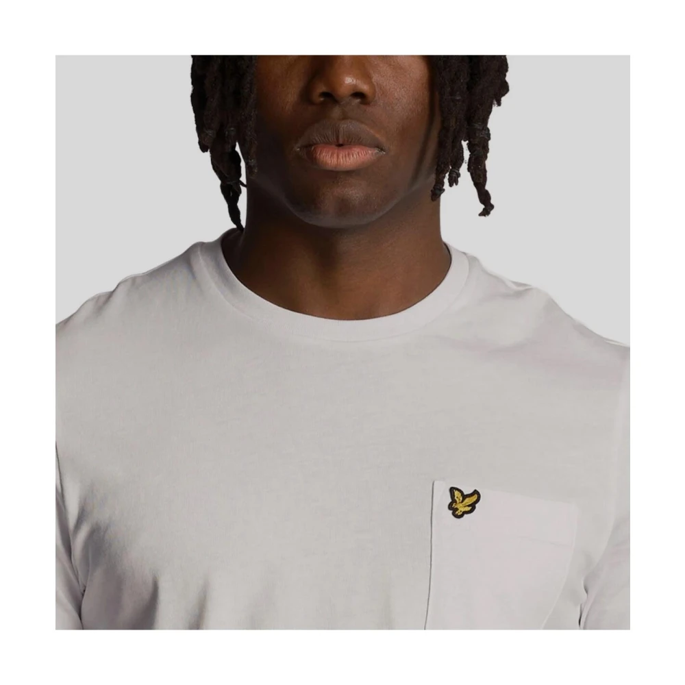 Lyle & Scott Klassiek T-shirt met korte mouwen White Heren