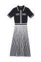 pleated-knit-dress