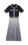 pleated-knit-dress
