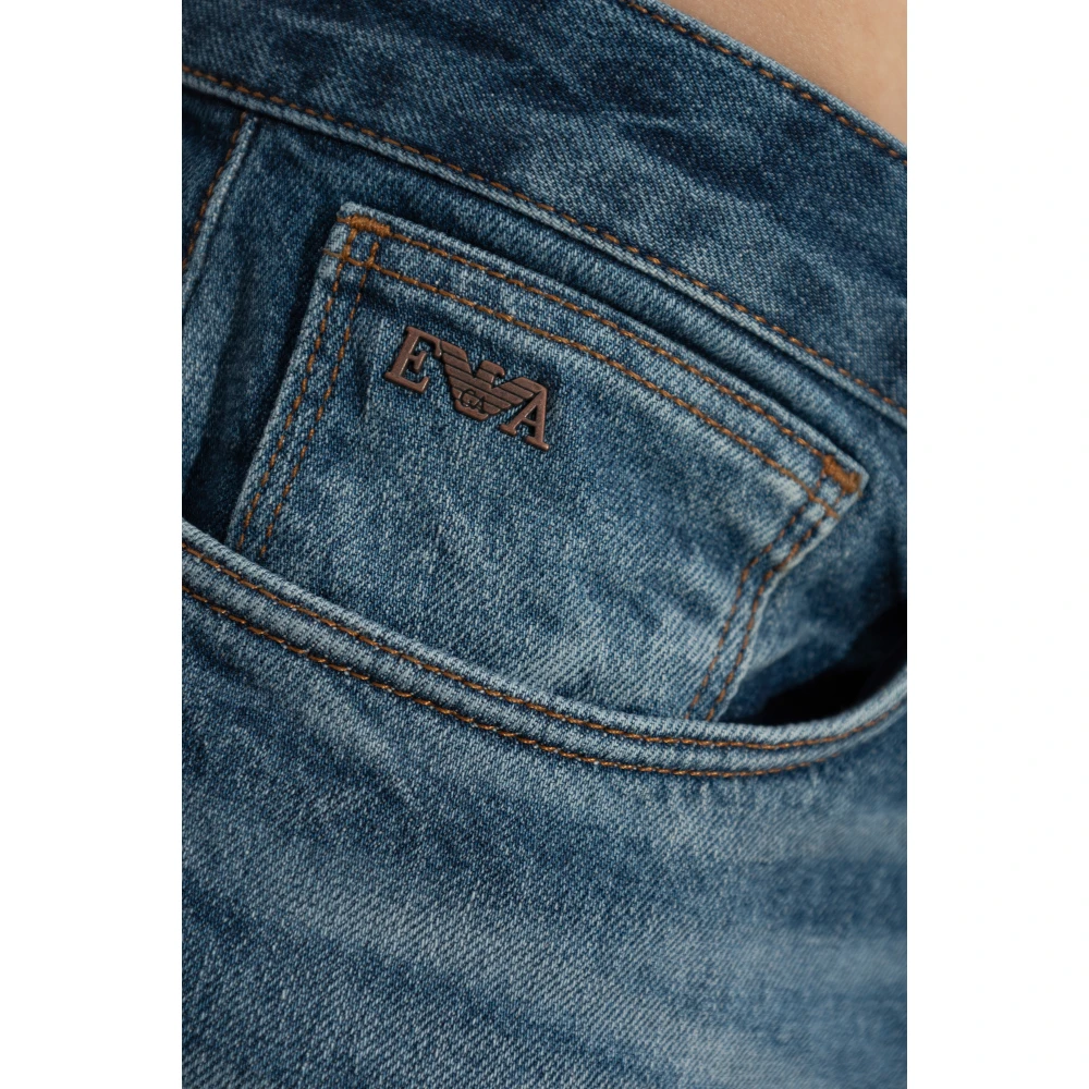 Emporio Armani J06 Slim Type Jeans Blue Heren