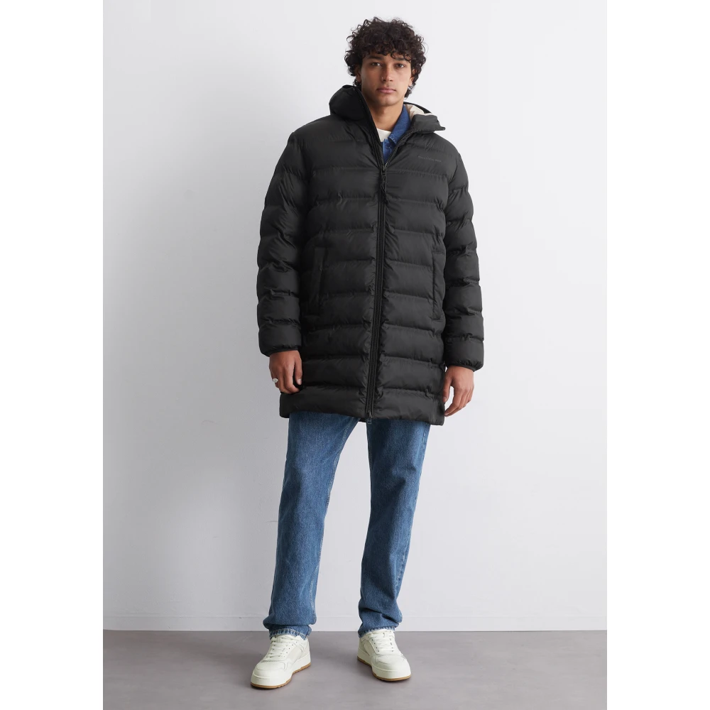Marc O'Polo Gewatteerde jas regular Black Heren