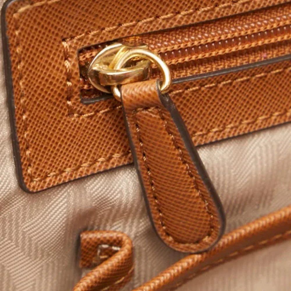 Michael Kors Pre-owned Leather handbags Brown Dames