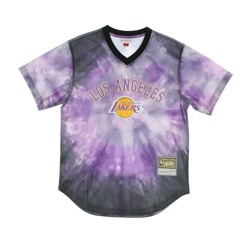 Mitchell & Ness NBA Tie-dye Mesh Jersey Los Angeles Lakers Multicolor, Herr