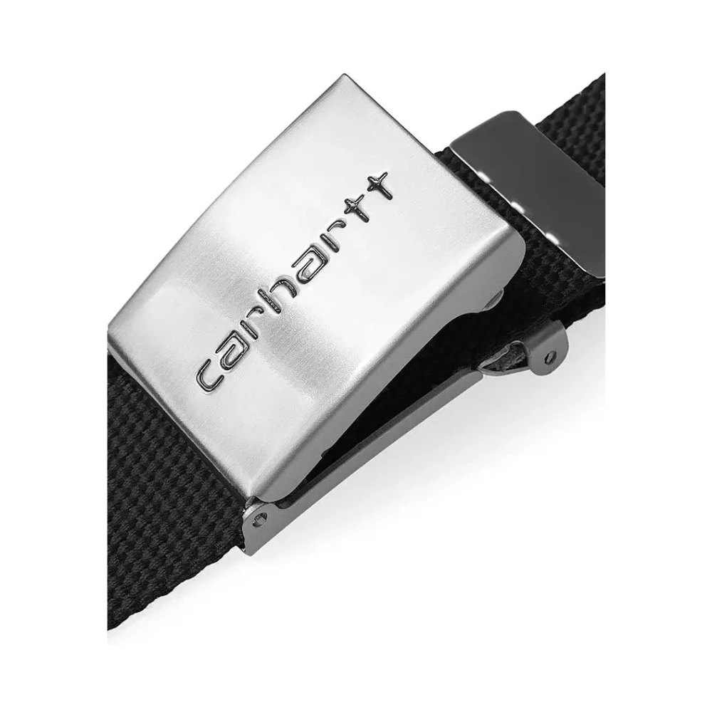 Carhartt WIP Clip Riem Chroom Zwart Black Heren