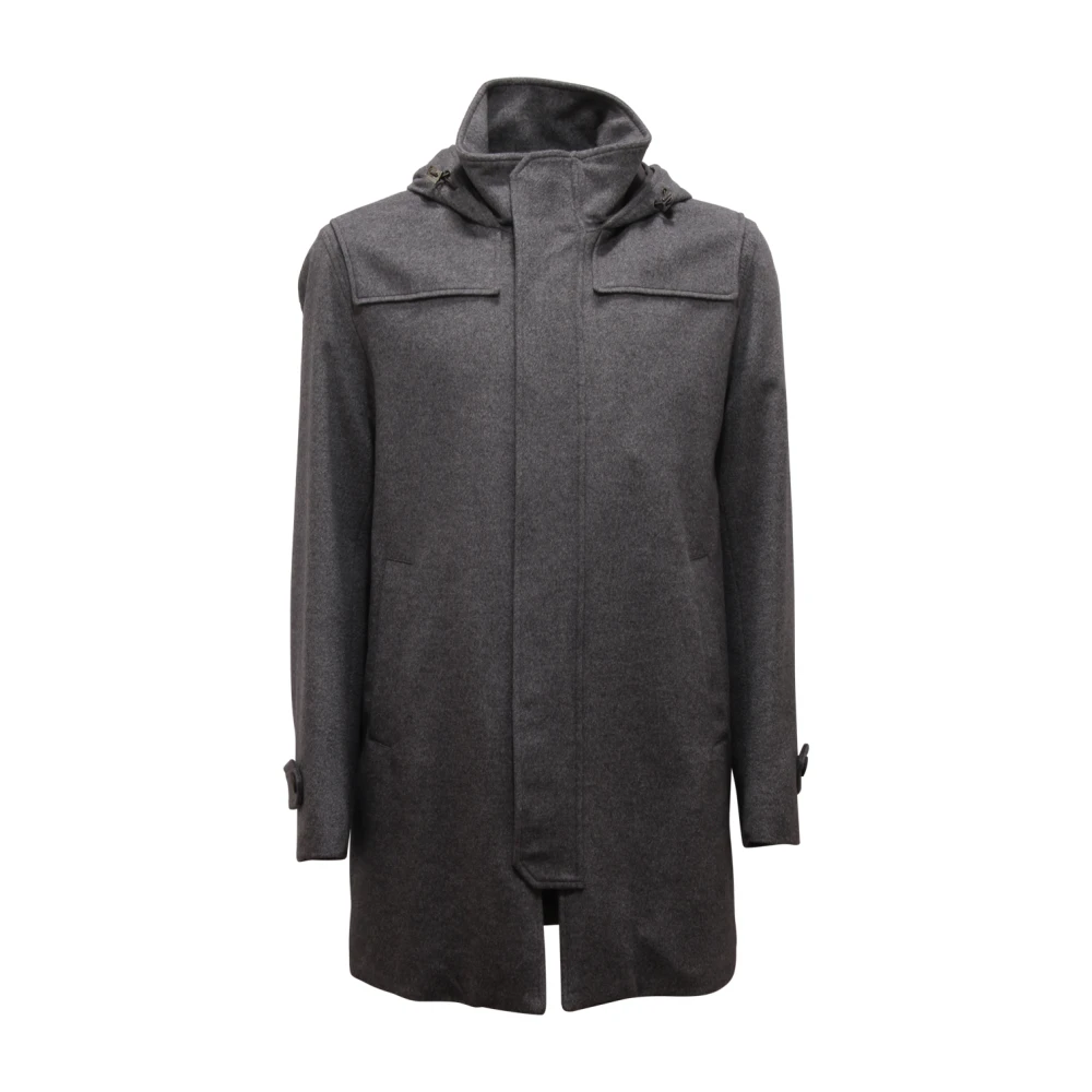 Herno Uomo Grigio Cappotti, L, New,