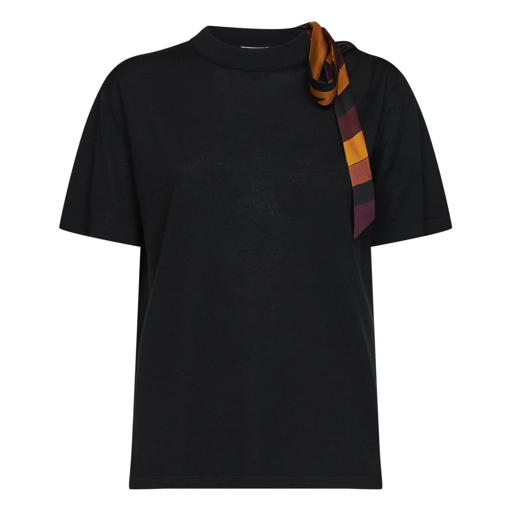 Pucci Donna Nero Top, S, New,