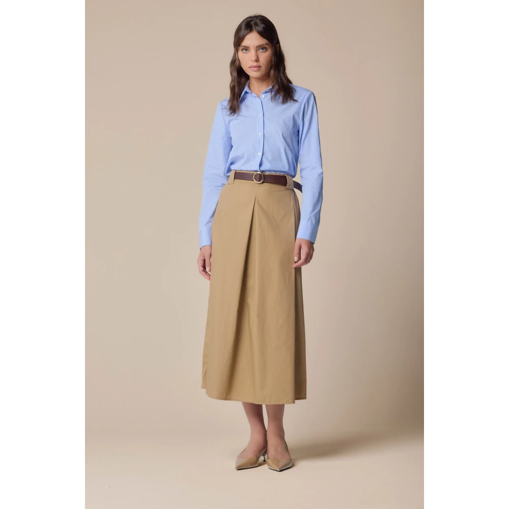 Kocca Elegante Midi Jurken voor Vrouwen Multicolor Dames
