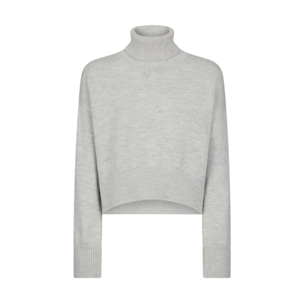 Dondup Stijlvolle Gebreide Trui Gray Dames