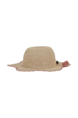 Pompom Trim Hat